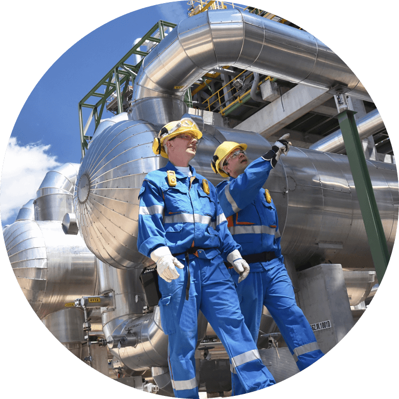 Production workover employees