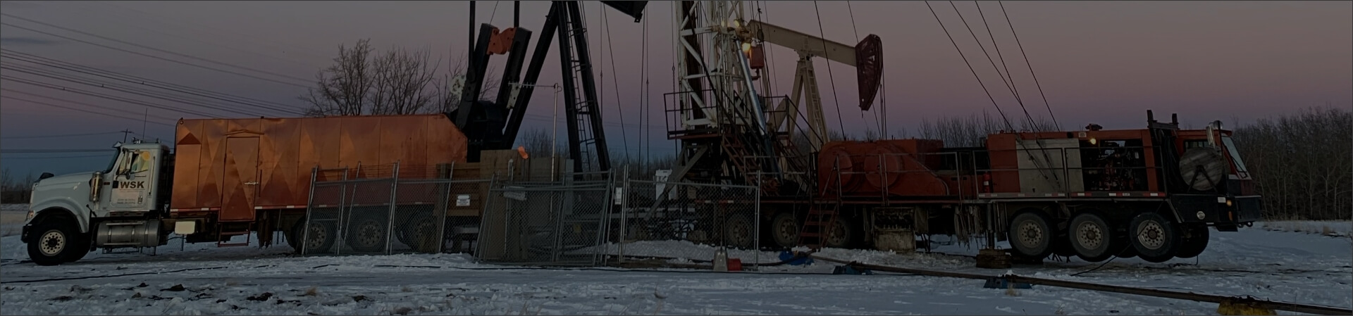 Workover and productions construction large