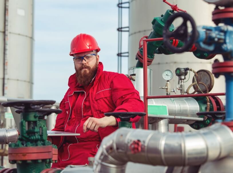 Man With Safety Equipment